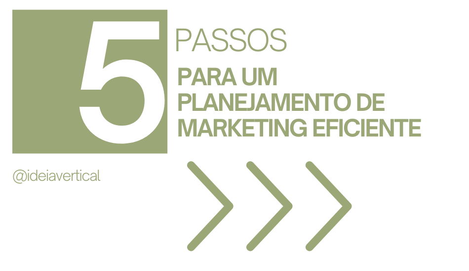 5 Passos para um Planejamento de Marketing Digital