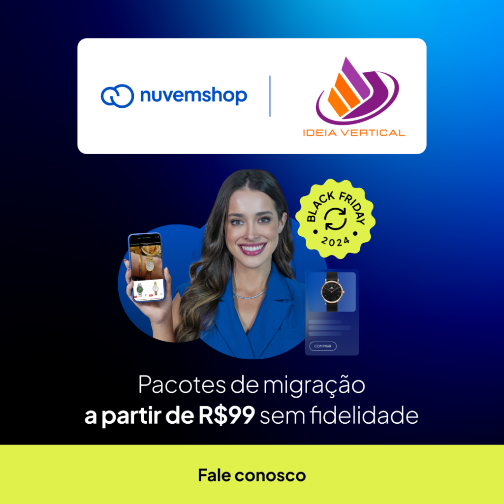 Migração para Nuvemshop por 99,00